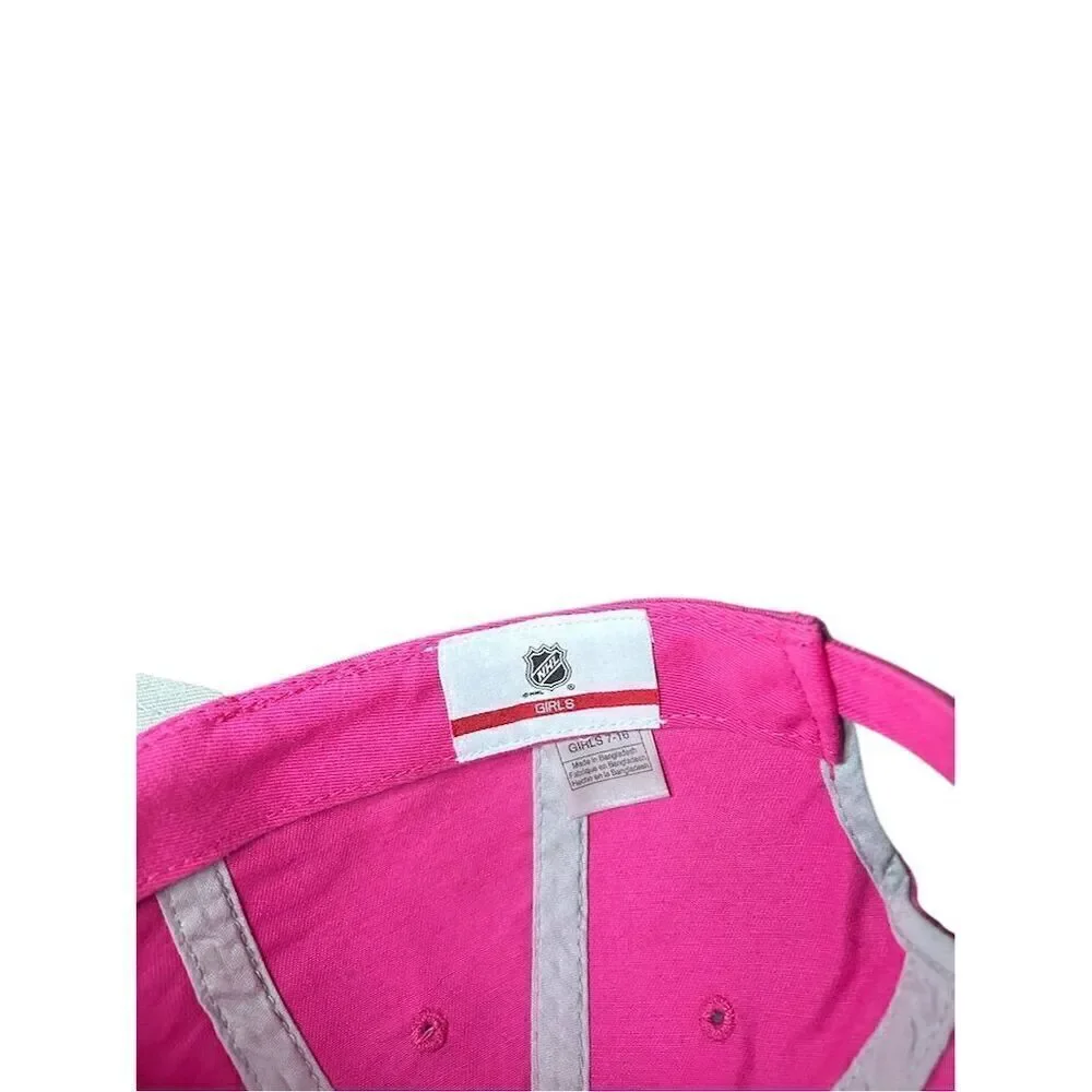 Vegas Golden Knights Youth Pink Adjustable Hat NHL Hockey Cap